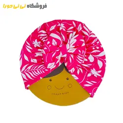 مشاهده و خرید توربان طرح برگ | سیسمونی نی نی حورا