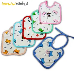 مشاهده و خرید پیشبند نخی سایز ۰تا۶ماه | سیسمونی نی نی حورا