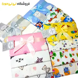 مشاهده و خرید دستمال خشک کن نوزادی خارجی | سیسمونی نی نی حورا