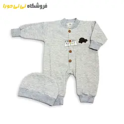 مشاهده و خرید سرهمی سه تیکه طرح ماشین | سیسمونی نی نی حورا