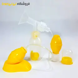 مشاهده و خرید شیردوش دستی پک کامل شیر خوری | سیسمونی نی نی حورا
