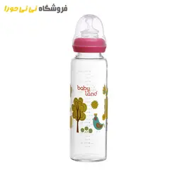 مشاهده و خرید شیشه شیر بیبی لند مدل 440 | سیسمونی نی نی حورا
