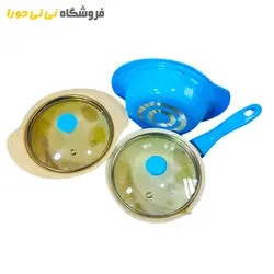 مشاهده و خرید ظروف ۳تیکه جنس چدن | سیسمونی نی نی حورا