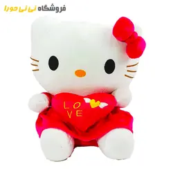مشاهده و خرید عروسک کیتی قلب به دست | سیسمونی نی نی حورا
