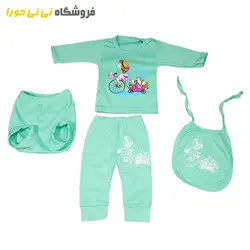 مشاهده و خرید نوزده تیکه بیمارستانی کاپیتان | سیسمونی نی نی حورا