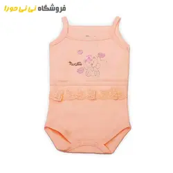 زیردکمه رکابی پنبه طرح خرس - فروشگاه نی نی حورا