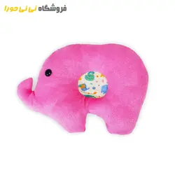 بالشت شیردهی مخمل طرح فیل - فروشگاه نی نی حورا