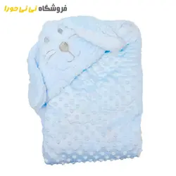 پتو دورپیچ کلاهدار حبابی خرگوش - فروشگاه نی نی حورا