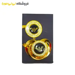 پستانک لاکچری نگین کاری شده ارتودنسی - فروشگاه نی نی حورا