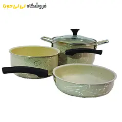 ظروف ۳تیکه حکاکی - فروشگاه نی نی حورا