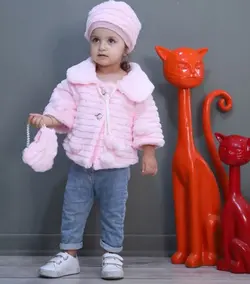 خرید شنل ۳ تیکه مخمل مرواریدی | کیفیت عالی | نی نی حورا