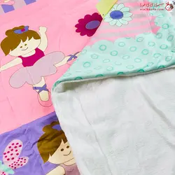 پتو دور پیچ مخمل خارجی با طرح های متنوع - فروشگاه نی نی حورا