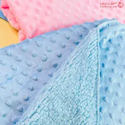 پتو دورپیچ مخمل حبابی خزدار - فروشگاه نی نی حورا