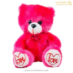 عروسک خرس پلیشی براق - فروشگاه نی نی حورا