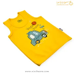رکابی پنبه طرح ماشین تاکسی - فروشگاه نی نی حورا
