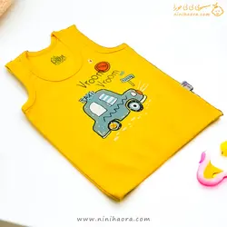 رکابی پنبه طرح ماشین تاکسی - فروشگاه نی نی حورا