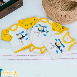رکابی سایز کوچک طرح نخی هلیکوپتر - فروشگاه نی نی حورا