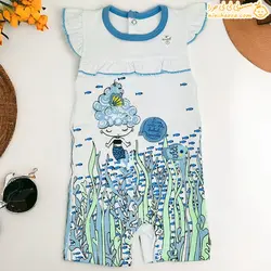 رامپر دخترانه طرح پری دریایی - فروشگاه نی نی حورا