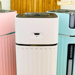 خرید بخور سرد شارژی استوانه‌ای ۳۰۰ میل | رنگ بندی | نی نی حورا