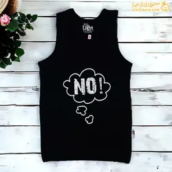 خرید رکابی پنبه طرح NO | سایزبندی | سیسمونی نی نی حورا
