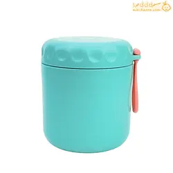 خرید ظرف غذای استیل طرح فلاسکی | سیسمونی نی نی حورا