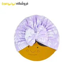 مشاهده و خرید توربان طرح برگ - فروشگاه نی نی حورا