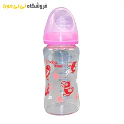 مشاهده و خرید شیشه شیر بیبی لند مدل 375 - فروشگاه نی نی حورا
