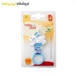 مشاهده و خرید بند پستانک بیبی لند مدل خرگوش کد 488 - فروشگاه نی نی حورا