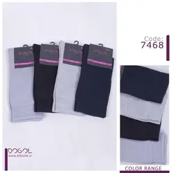 جوراب میکرو مودال ، ساق بلند ساده