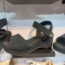 صندل پاشنه زنانه مشکی کد 3847