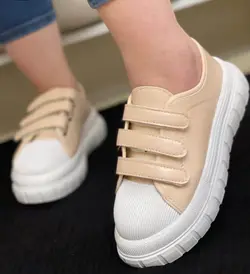 کفش کتونی ونس چسبی دخترانه