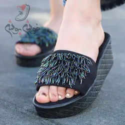 خرید صندل لژدار زنانه ملیله