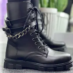 نیم بوت دخترانه زنجیردار