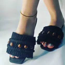 صندل مکرومه مهره ای