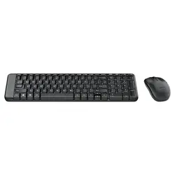 کیبورد و ماوس بی سیم لاجیتک مدل Logitech MK220