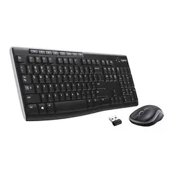 کیبورد و ماوس بی سیم لاجیتک مدل Logitech MK270 Wireless
