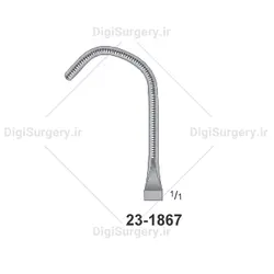 كلمپ عروقی دبیكی, 11.5 سانت, سره دو خم