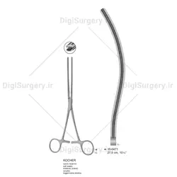 كلمپ روده اتروماتیك كوخر, 28 سانت, كرو