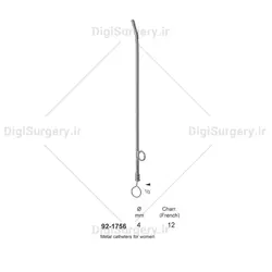 سوند ادراری زنان, 15 سانت, شماره 12