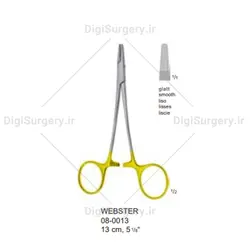 سوزنگیر وبستر, 12.5 سانت, دسته طلایی