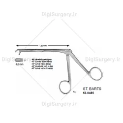 رونژور لامینكتومی(پیتوتری) سنت بارتز, 14 سانت, سرپایین