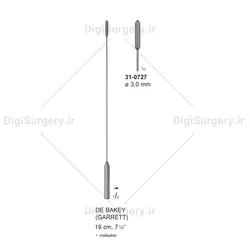 دیلاتور عروقی دبیكی, 19 سانت, 3 میل