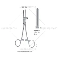 تیوبینگ كلمپ آجدار با گارد, 18.5 سانت