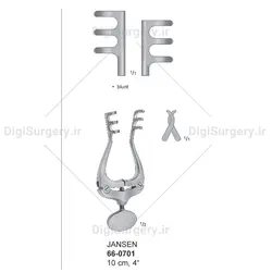 اكارتور چنگكی خودكار جنسن, 10 سانت, كند