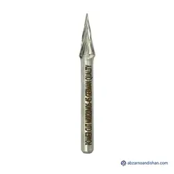 فرز فرم آلومینیوم مخروطی تیز M سایز 8 برند پاور کات - ابزار نو اندیشان