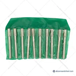 فرز فرم پودری الماسه استوانه ای B سایز 8 - ابزار نو اندیشان