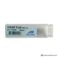 مته سایز 1.7 کبالت 8 درصد برند KESTAC