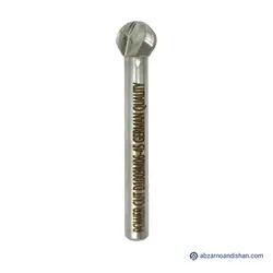 فرز فرم آلومینیوم سر کروی D سایز 10 برند پاور کات