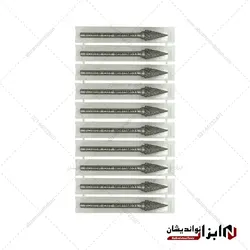 فرز فرم مینیاتوری مدل مخروطی تیز M سایز 6 دنباله 3 برند پاور کات