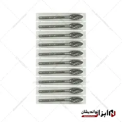 فرز فرم مینیاتوری مدل تخم مرغی H سایز 6 دنباله 3 برند پاور کات